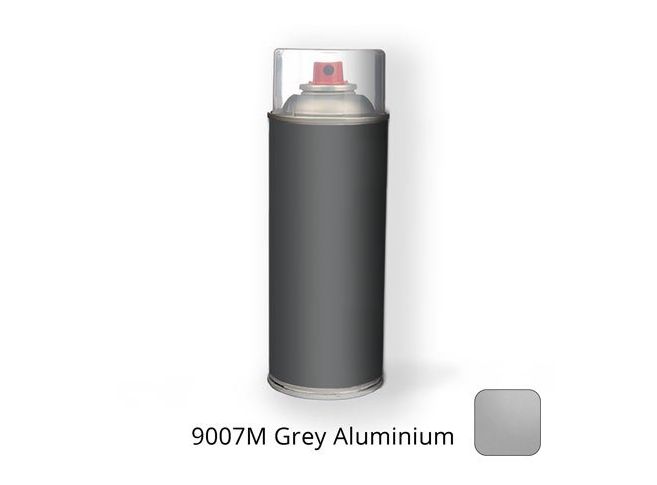 400ml - RAL 9007 'Grey Aluminium' Galvanised Steel Touch Up Spray Paint