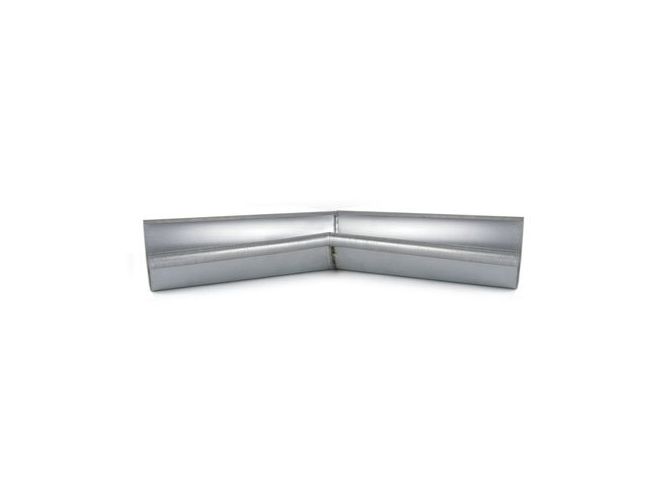 125mm Half Round Galvanised Steel 135Âº Internal Gutter Angle 