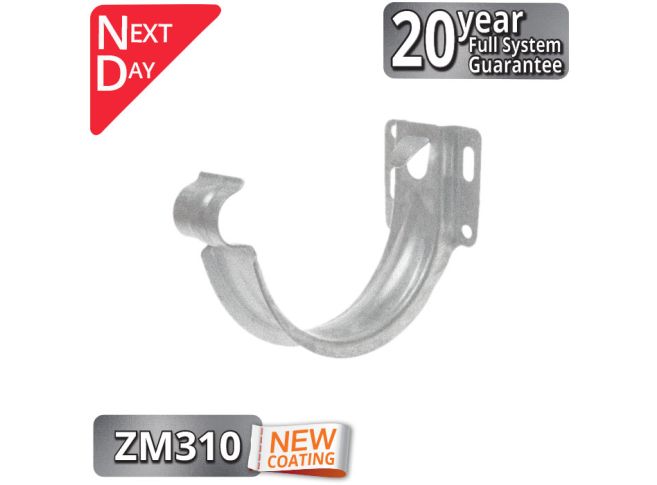 125mm Infinity ZM Half Round  'Short-back' Fascia Bracket from Rainclear Systems with a 20year full system guarantee and next day delivery