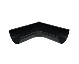 150mm Half Round Black Coated Galvanised Steel 90degreeInternal Gutter Angle