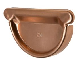 150mm HR Copper Gutter Stop End
