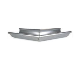 125mm Half Round Galvanised Steel 135Âº External Gutter Angle