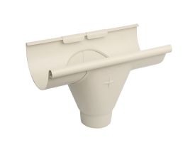 125mm HR White Steel Half Round 80mm Round Prefab Outlet