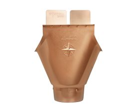 115mm HR Copper 80mm Wrap around Outlet