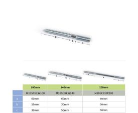 100mm M10 Screw For Downpipe Brkts