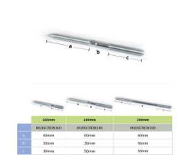 140mm M10 Screw For Downpipe Brkts